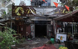 Cháy quán cà phê trong khu biệt thự liền kề ở Hà Nội