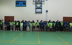 Hình ảnh di lý 68 "doanh nhân thành đạt" về Công an tỉnh Cao Bằng