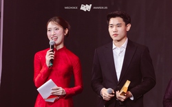 MC Khánh Vy hé lộ thú vị về màn "bắn tiếng Nghệ" với Đình Bắc gây sốt tại WeChoice Awards 2025