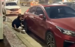 Khóa bánh ô tô của người khác đỗ trước cửa hàng ở Hải Phòng: Người phụ nữ được mời lên phường