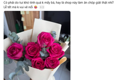 Bó hoa 1 triệu gây tranh cãi nhất 8/3