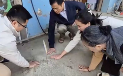 Khoảnh vỉa hè ở Hà Nội nóng bất thường trên 40 độ C