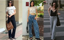 Quần jeans ống rộng là item được các mỹ nhân Việt mặc nhiều nhất, cách mix đồ cũng vô cùng xuất sắc