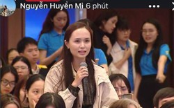 Vợ Văn Quyết viral khắp cõi mạng bởi khoảnh khắc xinh đẹp, khí chất tiểu thư khi xuất hiện trên Fanpage Thông tin Chính phủ