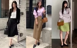 4 kiểu chân váy mùa hè cứ mặc là trẻ ra 5 tuổi