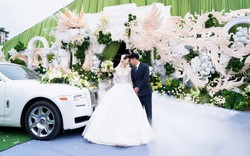 Ảnh cưới nét căng của cầu thủ Đức Huy và MC Huyền Trang Mù Tạt