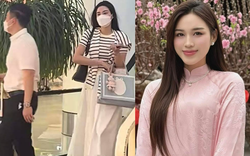 Vóc dáng Hoa hậu Đỗ Hà qua ảnh "team qua đường" giữa lúc vướng tin bầu bí