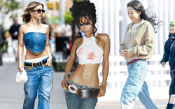 Team gái đẹp mang jeans cạp trễ trở lại: Chiếc quần "tai tiếng" của Y2K trở thành xu hướng hot 2026