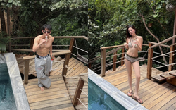 Bóc ảnh hẹn hò sao nam Vbiz và gái xinh 2k1 ở resort Nha Trang