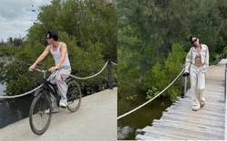 Bóc ảnh hẹn hò sao nam Vbiz và gái xinh 2k1 ở resort Nha Trang