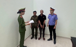 Thi hành lệnh bắt tạm giam cụ ông Nguyễn Hữu Mỹ SN 1968