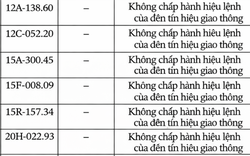 250 chủ xe máy, ô tô có biển số sau nhanh chóng nộp phạt nguội theo Nghị định 168