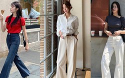 5 mẫu áo xuân hè đẹp hoàn hảo khi phối cùng quần ống rộng