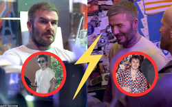 Thái độ khác biệt 180 độ của David Beckham khi ở gần con trai cả “bất hiếu” và con trai thứ ba khéo nịnh