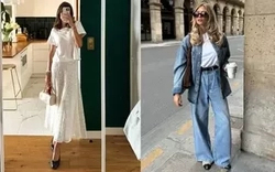 Phụ nữ Pháp có 5 cách mặc áo thun sang xịn mịn