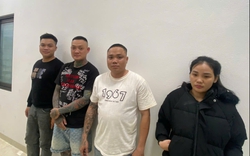 Ập vào phòng trọ, bắt Ngô Thị Hằng SN 2001 và 3 người đàn ông