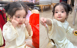 Lisa nhà Khánh Thi - Phan Hiển "đốn tim" với loạt ảnh xinh yêu như búp bê sống, ai nhìn cũng mê