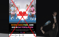 Một đất nước cấm chơi Padel vì làm tăng tỷ lệ đồng tính nam?