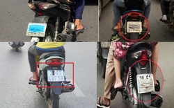 Công an ra cảnh báo nóng liên quan đến biển số xe