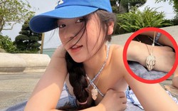 Xôn xao hình ảnh đi tắm nắng của Chu Thanh Huyền