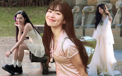 Mỹ nhân Vbiz 31 tuổi mặt "búng ra sữa", style sành điệu đẹp như "sách mẫu"