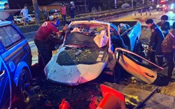 Gặp tai nạn trên con đường đang sửa chữa, gia đình 3 người đi ô tô tử vong thương tâm