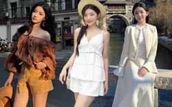 “Tiên nữ mukbang” Quỳnh Trương ăn thùng uống vại: Visual xinh như búp bê, style lại chuẩn tiểu thư, nhìn outfit nào cũng muốn mặc theo