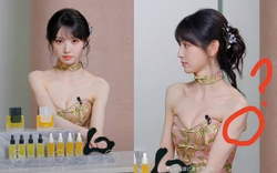 Điền Hi Vi mặc váy o ép vòng 1 khiến buổi livestream bị gián đoạn, ekip bị ném đá gắt