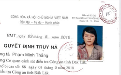 Truy nã đặc biệt bác sĩ Trần Thị Vĩnh Trân