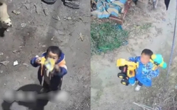 Cậu bé 4 tuổi ở quê gọi bố qua camera xin mua đồ chơi: Dễ thương đến mức cư dân mạng liên tục xin địa chỉ để gửi quà