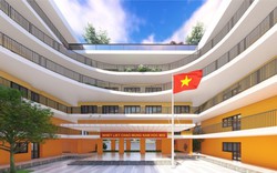 Cuối năm nay, khu Đống Đa, Hà Nội sẽ có 1 trường THPT mới cực XỊN: Diện tích xây dựng hơn 2.000m2, nhìn ảnh phối cảnh mà mê!