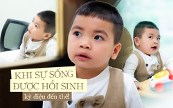 Bé trai 3 tuổi từng bị tiên lượng chết não, sống đời thực vật sau đuối nước: Khoảnh khắc gọi "mẹ" sau 10 ngày điều trị oxy cao áp khiến triệu trái tim xúc động bật khóc