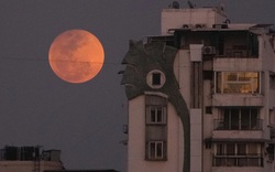 Nguyệt thực 3-3: Chùm ảnh trăng máu rực đỏ từ khắp thế giới