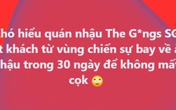 Khách ở Dubai xin hủy cọc vì chiến sự, quán nhậu TP HCM phản hồi gây tranh cãi