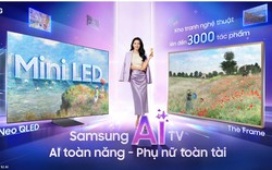 Mừng 8/3, Samsung AI TV cùng phụ nữ thăng hạng toàn diện cuộc sống