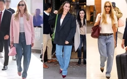 Nữ chính phim "Đồi gió hú" cứ xuống phố là mặc jeans, mix đồ đơn giản nhưng càng nhìn càng cuốn