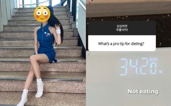 Hoảng hồn nữ ca sĩ chỉ nặng 34kg!