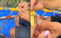 Được đàn ông Việt Nam tặng quà, nữ du khách Tây lập tức quay xe từ chối chồng