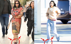 Hoá ra Jennie "fake" chiều cao kiểu này: Lùn mấy cũng không cắt quần, phải vừa đi vừa dẫm nguyên giày lên mới được!