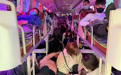 Xe khách 19 chỗ “nhồi nhét” 60 người, bị phạt hơn 220 triệu đồng