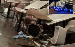 Sập sàn phòng ăn tại một khách sạn nổi tiếng, 150 người được sơ tán