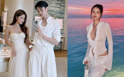 Chị đẹp cưới "hồng hài nhi" kém 9 tuổi: Làm mẹ 2 con vẫn slay hết nấc, nhìn style mà không tin đã U40