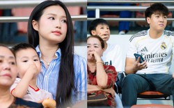 Hai em trai cực phẩm của Doãn Hải My đổ bộ khán đài cổ vũ Đoàn Văn Hậu, thái độ nhà vợ đã rõ giữa drama