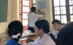 Lớp hỏng quạt giữa cái nắng 37 độ C, hành động của thầy giáo dạy Lý sau đó khiến trò phải cắt clip khoe ngay lên mạng