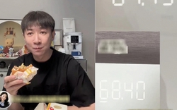 Chồng kém 9 tuổi của "Ngọc nữ showbiz" giảm 1,6kg sau 4 ngày nhờ ăn bánh mì kẹp thịt, bánh bao, bác sĩ nhận định điều không ngờ!