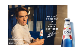 Cú bắt tay lịch lãm giữa “quý ông màn ảnh” Robert Pattinson và Thương hiệu bia Pháp tinh tế 1664 Blanc