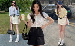 Mặc đẹp cả mùa hè chỉ với 1 chiếc chân váy chữ A