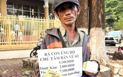 Ông lão bán vé số nghi bị thôi miên mất tiền nhận sự giúp đỡ bất ngờ