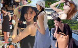 Sao Hàn du lịch Việt Nam: Mặc đẹp không trượt phát nào, có mỹ nữ đội nón lá đúng "con dâu Việt Nam"!