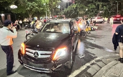 Vụ Mercedes đâm liên hoàn trong KĐT tại Hà Nội khiến nhiều người bị thương: Tài xế có nồng độ cồn